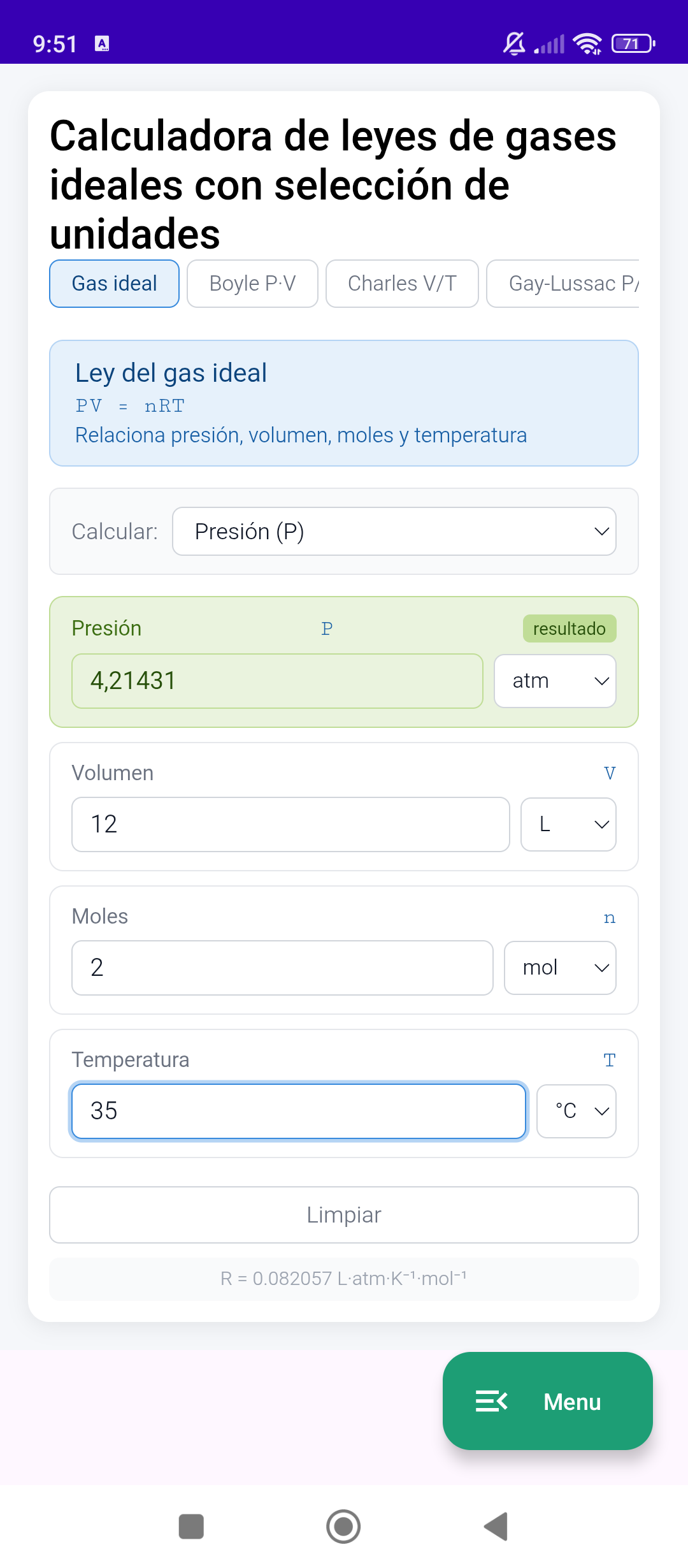 Calculadoras científicas